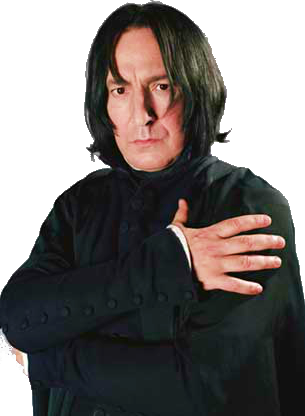 Severus Snape Poa - Alan Rickman Autograph Psa (305x416), Png Download