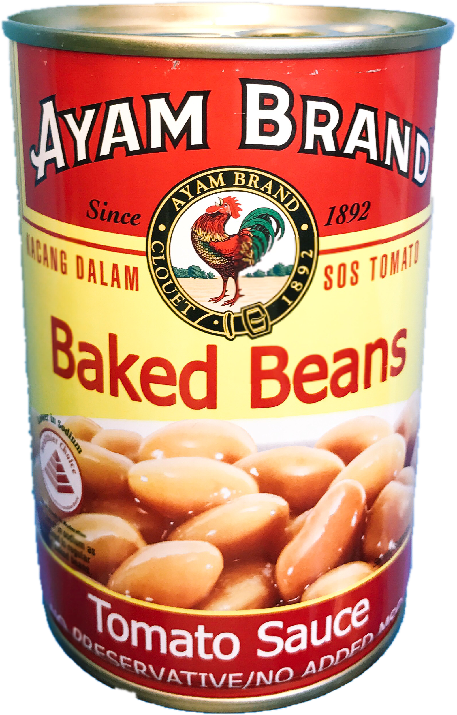 Ayam Brand Baked Beans In Tomato Sauce (3024x4032), Png Download