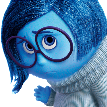 Pixar's 'inside Out' Non-spoiler Review The Disney - Sadness Inside Out Banner (400x374), Png Download