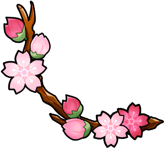 Gear-hanami Bow Render - Hanami Png (380x380), Png Download