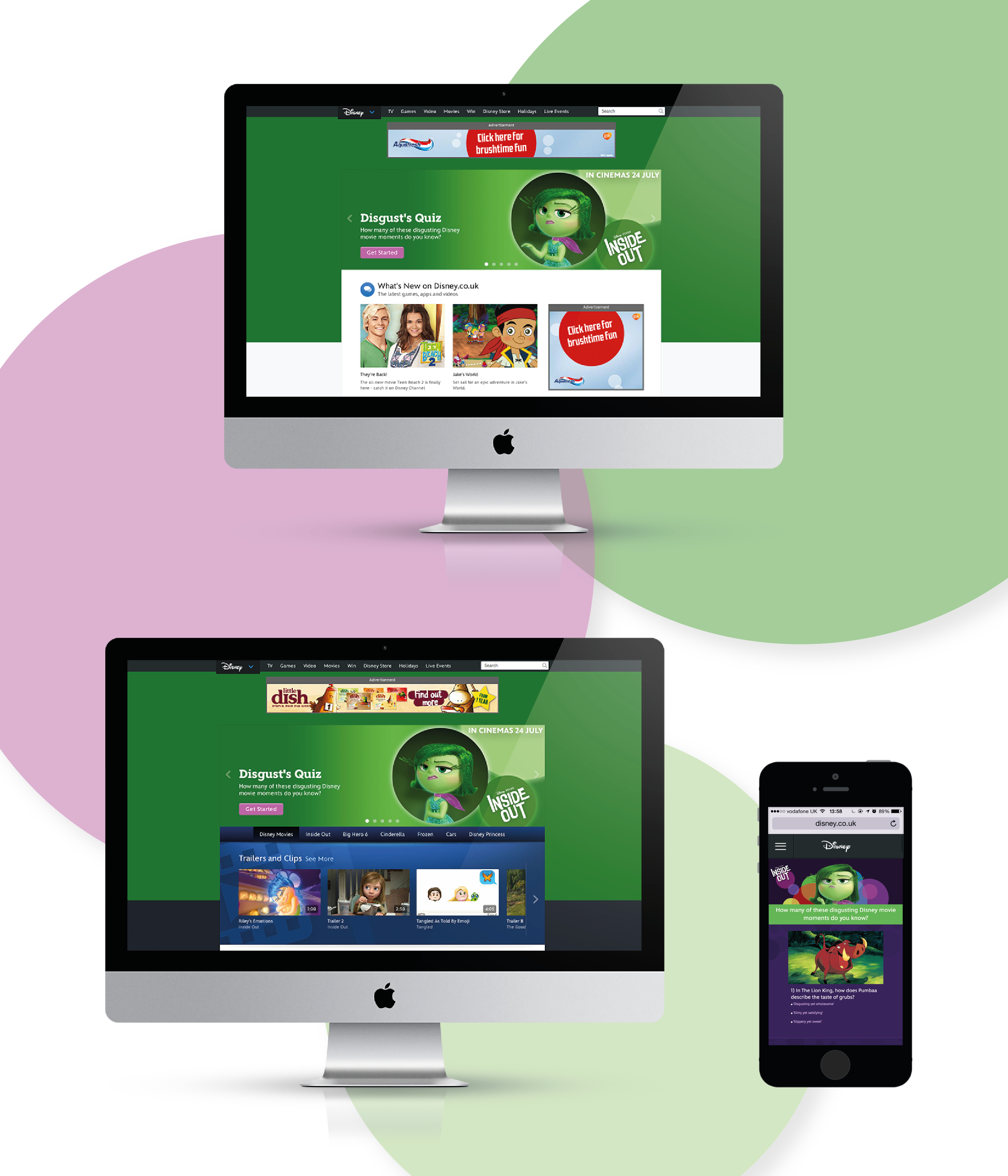 Inside Out Quiz Campaign - Smartphone (2500x2917), Png Download