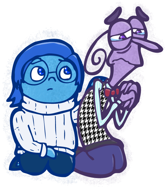 Tumblr Nrt47jvcu91snsk3fo3 - Inside Out Nervous Tears (1032x756), Png Download