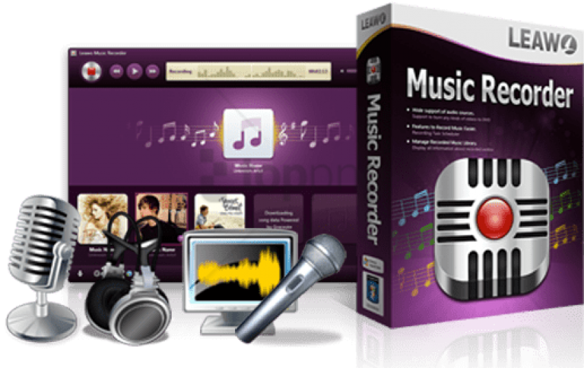 Leawo Music Recorder - Leawo Music Recorder For Mac, Download Version (579x325), Png Download