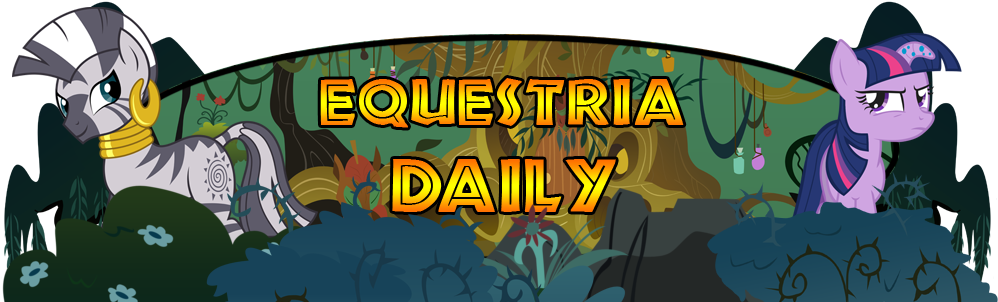 Banner, Bridle Gossip, Duo, Equestria Daily, Safe, - Illustration (1000x350), Png Download