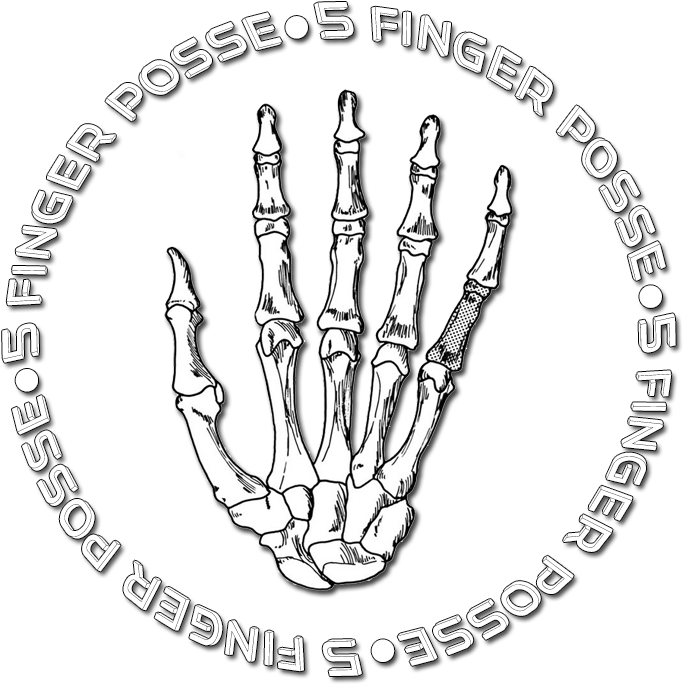 Five Finger Posse - Sketch (800x800), Png Download