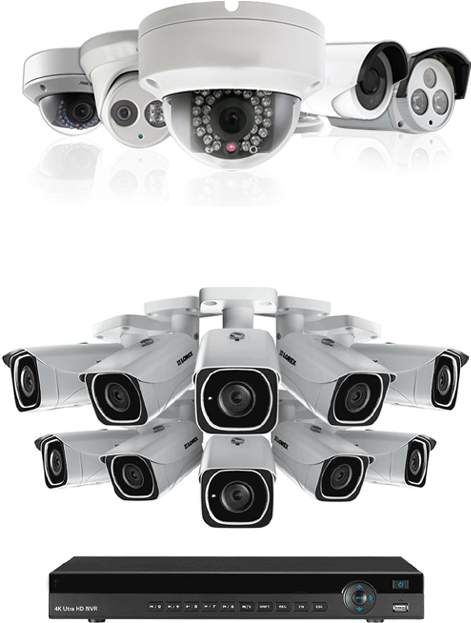 Cctv Camera In Dubai - 4k Ultra Hd Ip Nvr Security Camera System With 10 Ip (500x744), Png Download