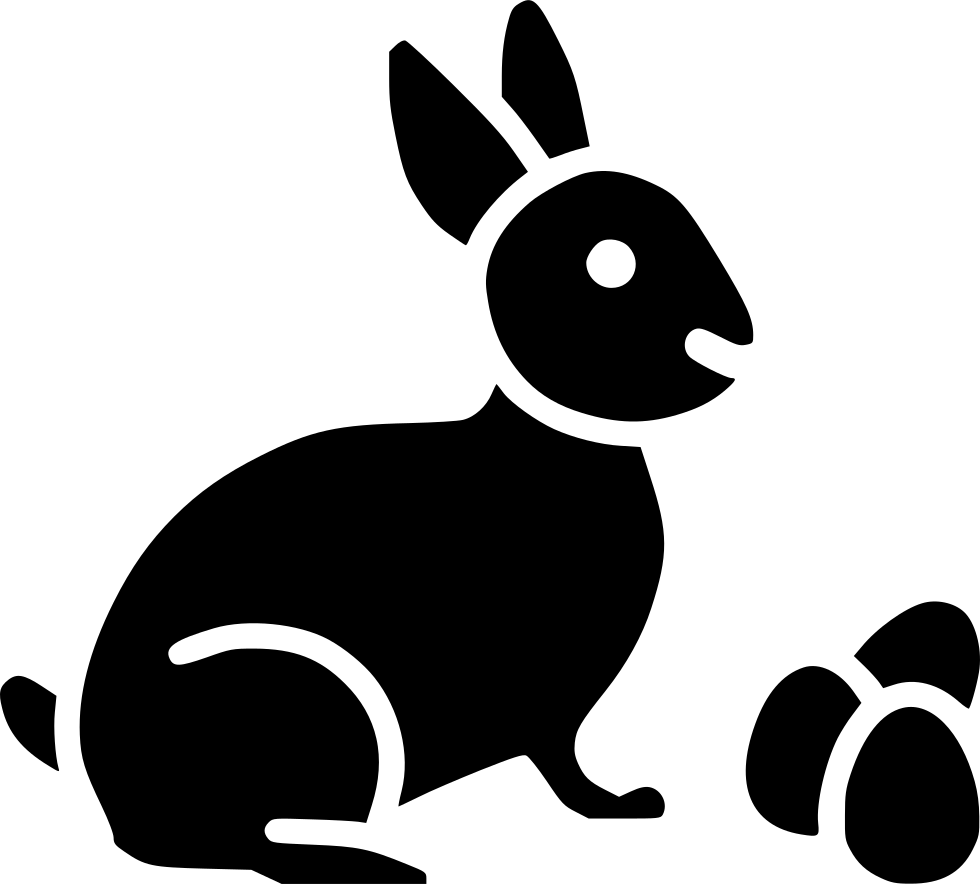 Bunny Rabbit Eggs Paschal Play Comments - Easter (980x884), Png Download
