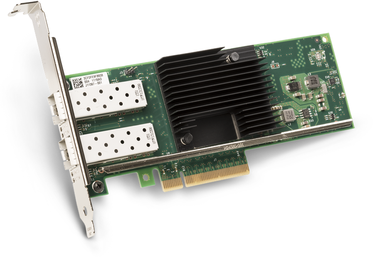 Intel® Ethernet Converged Network Adapter X710-da2 - Intel Ethernet Network Adapter Xxv710 Da1 (800x600), Png Download