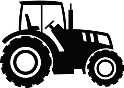 Download Black Tractor Icon - Agriculture Machine Logo Png PNG Image with  No Background - PNGkey.com