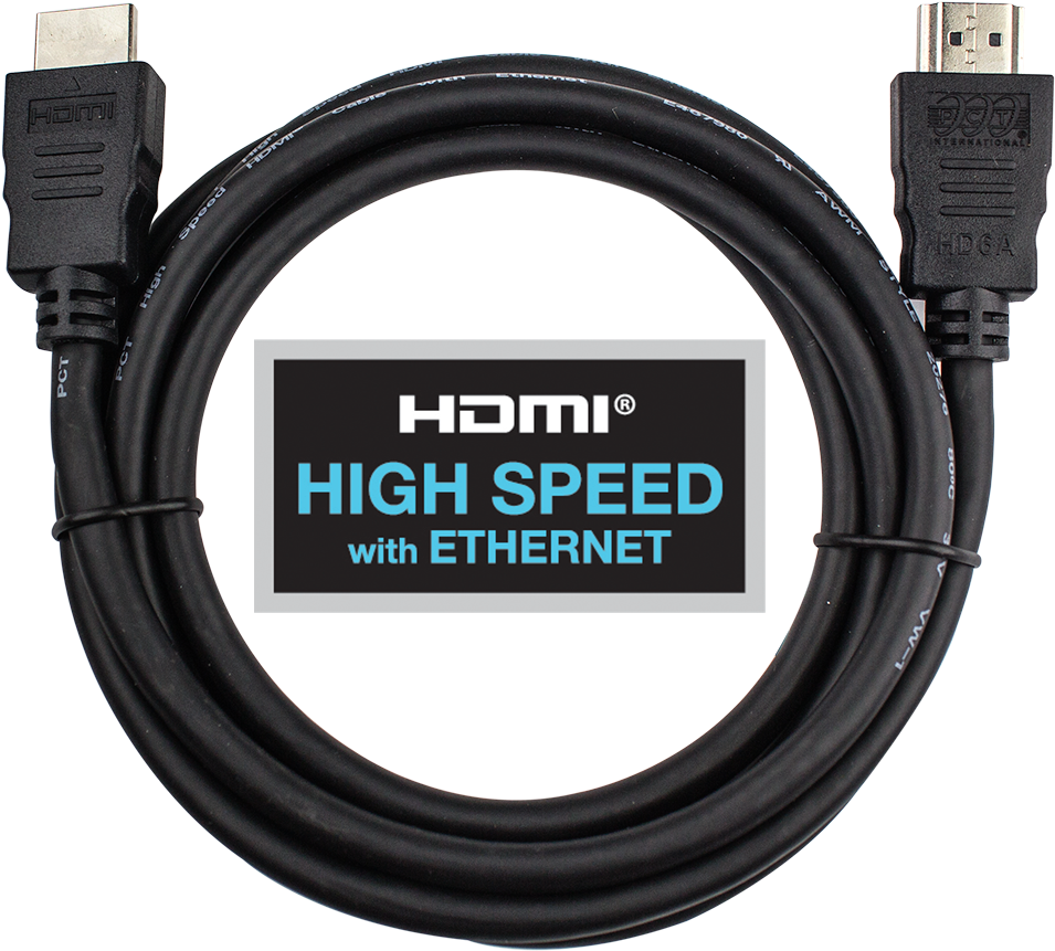 Alternative Views - - Hdmi High Speed (1000x951), Png Download