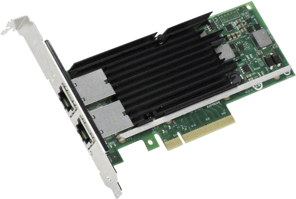 Intel® Ethernet Converged Network Adapter X540-t2 - Intel Ethernet Converged Network Adapter X550 T2 (808x404), Png Download