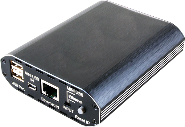Usb/ethernet To Hdmi Converter With 2 Usb Ports - Usb (600x412), Png Download