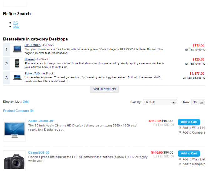 Opencart Templates (690x690), Png Download