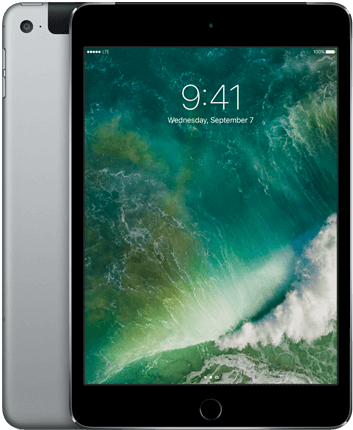 Ipad Mini 4 Spgry Ce - Ipad 2017 32 Gb (436x513), Png Download