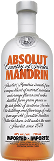 Absolut Mandarin - Absolut Mandrin Vodka Liter (600x339), Png Download