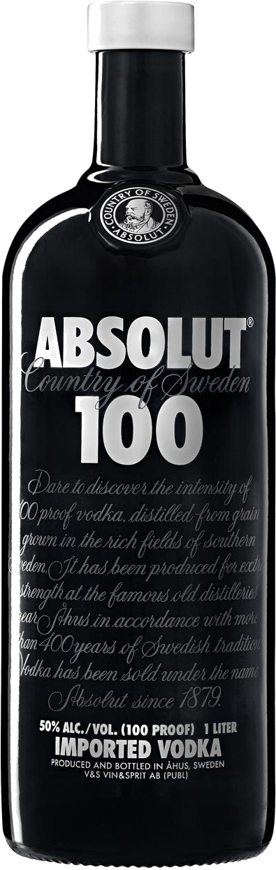 Absolut 100 (960x1280), Png Download