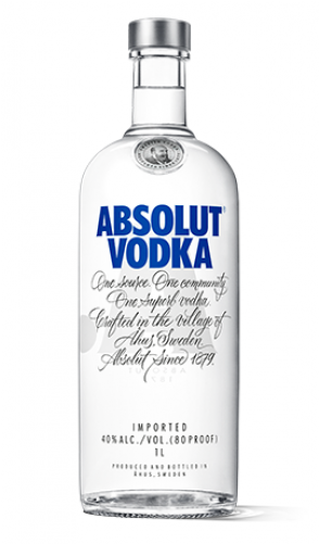 Vodka - Absolut Vodka (405x500), Png Download