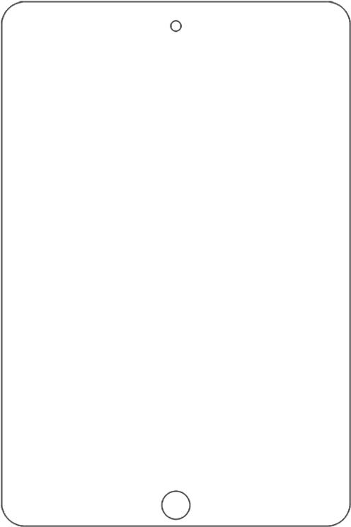 Clear Anti Glare Toughn Tempered Glass For Ipad Air - Parallel (800x800), Png Download