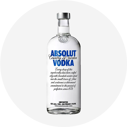 Absolut Vodka (640x640), Png Download