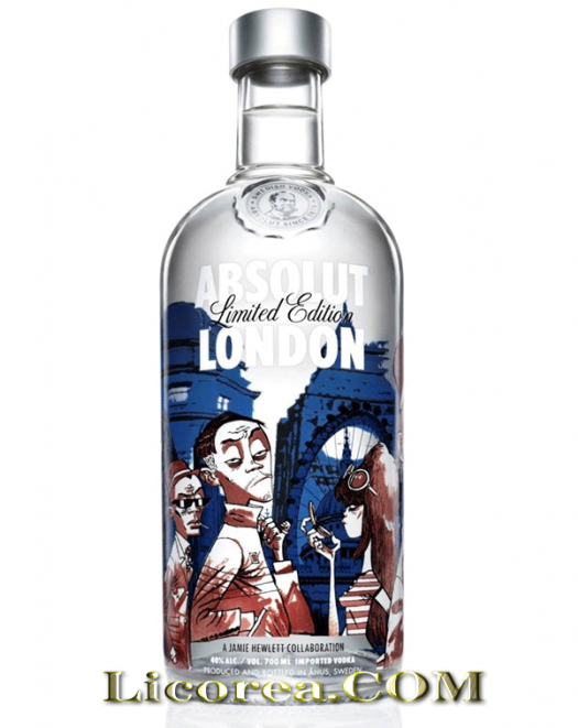 Absolut London Edition - Jamie Hewlett Absolut Vodka (660x660), Png Download