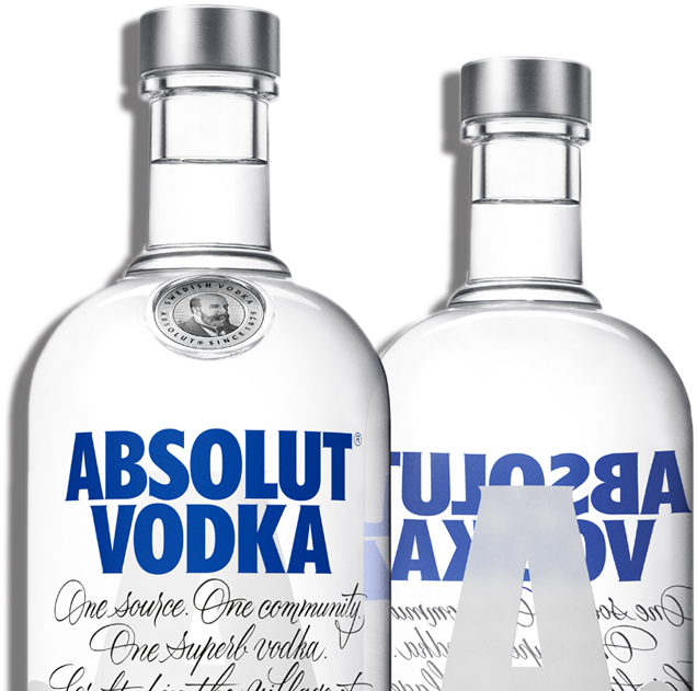 Welcome On - Absolut Vodka New Bottle (847x653), Png Download