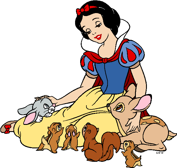 Snow White And The Seven Dwarfs Png Photo - Snow White Clip Art (619x570), Png Download