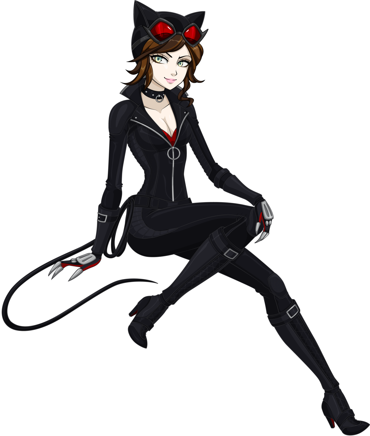 Cat Burglar By Sparks220stars Fan, C, Oons Comics Digital - Anime Female Cat Burglar (1280x1507), Png Download