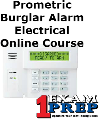 Prometric Burglar Alarm Electrical - Exam Prep (419x407), Png Download