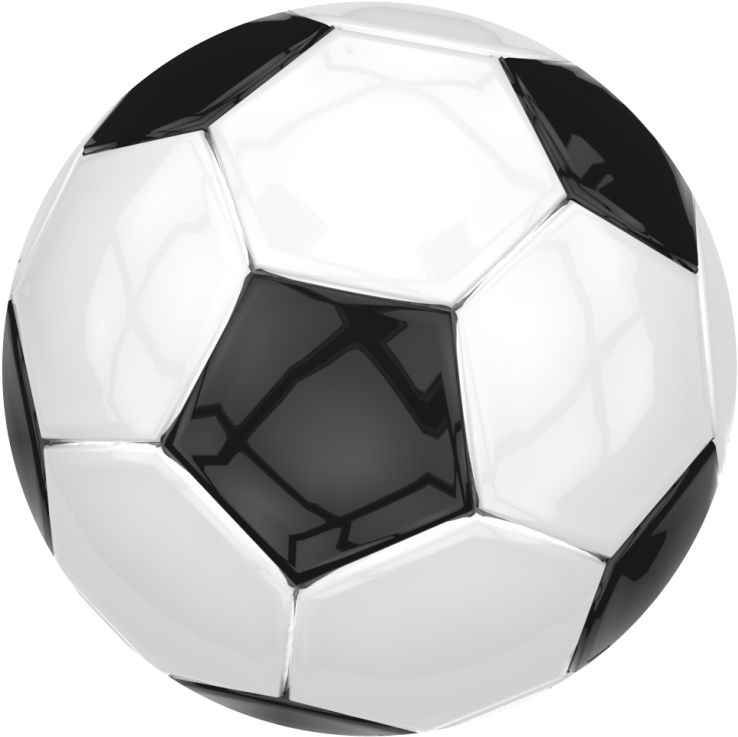 3d Soccer Ball [png - Soccer Ball 3d Png (785x785), Png Download