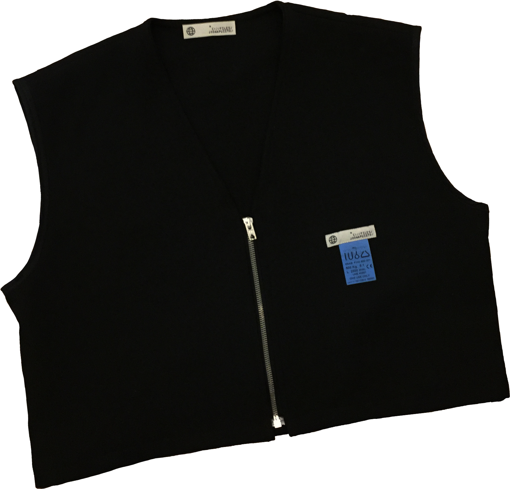 Image Of "industrial" Cropped Vest - Vest (2362x2362), Png Download