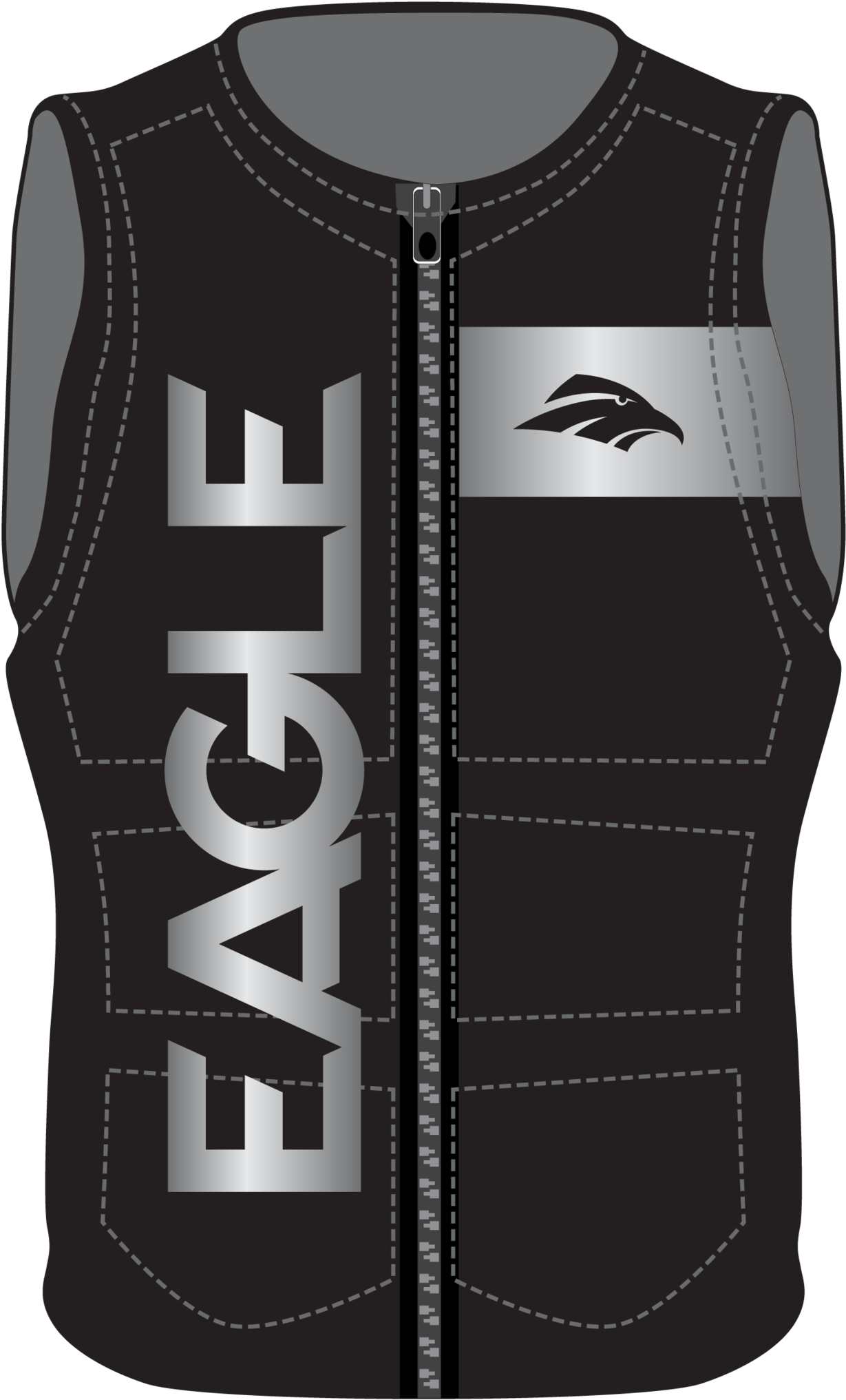 Eagle Platinum Vest - Vest (1236x2048), Png Download