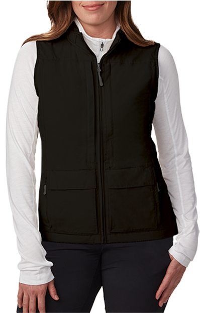 Q - U - E - S - T - Vest For Women - Zipper (486x621), Png Download