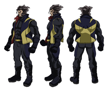 No Caption Provided - Marvel Anime X Men Wolverine (419x358), Png Download