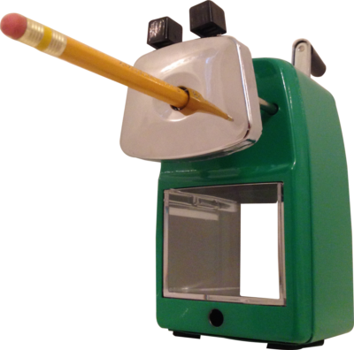 Best Manual Heavy Duty Pencil Sharpener For Classrooms, - Classroom Pencil Sharpener With Colour Pencils (400x396), Png Download