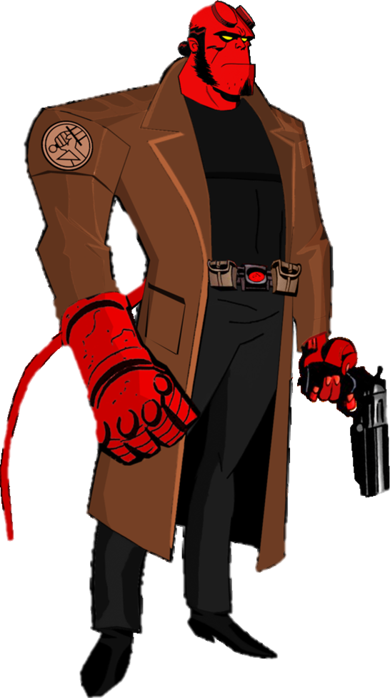 Hellboy - Hellboy Transparent (546x978), Png Download