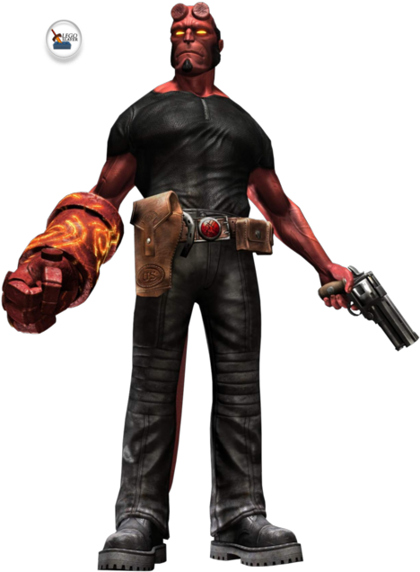 Hellboy Transparent Png - Hellboy The Science Of Evil Game Ps3 (474x640), Png Download