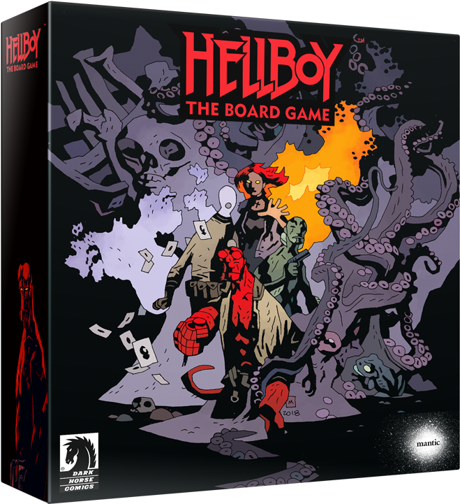 Inspired By The Legendary Tales Of Horror, Myth And - Hellboy Board Game Kickstarter (1280x720), Png Download
