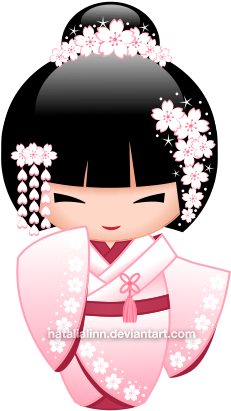 Bride Kokeshi (450x450), Png Download