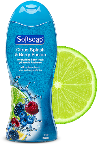 Softsoap Moisturizing Body Wash (472x500), Png Download
