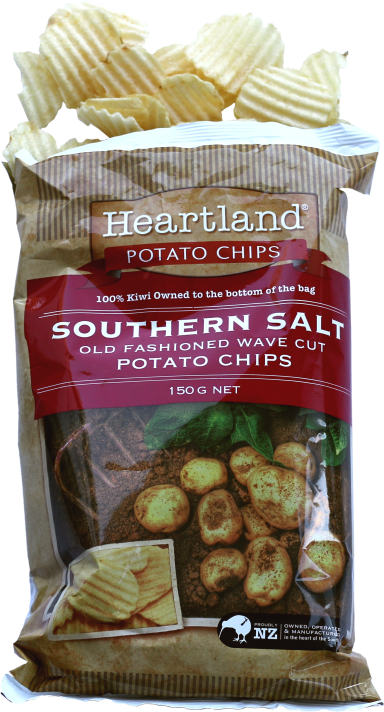 Can Be As Little As 12 Hours For A Potato To Be Dug - Heartland Southern Salt Potato Chips 150g (384x712), Png Download