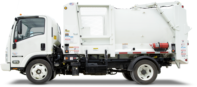 Left Side View Of A Mamba Satellite Side Loader - Mambas (700x465), Png Download