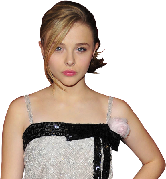 The Delightfully Precocious Chloë Moretz On Hugo, Her - Photo Shoot (1200x630), Png Download