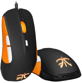 Steelseries Rival Fnatic Edition - Steelseries Rival Mouse - Fnatic Edition (533x400), Png Download