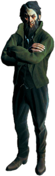 Anton Sokolov Render - Dishonored (222x629), Png Download