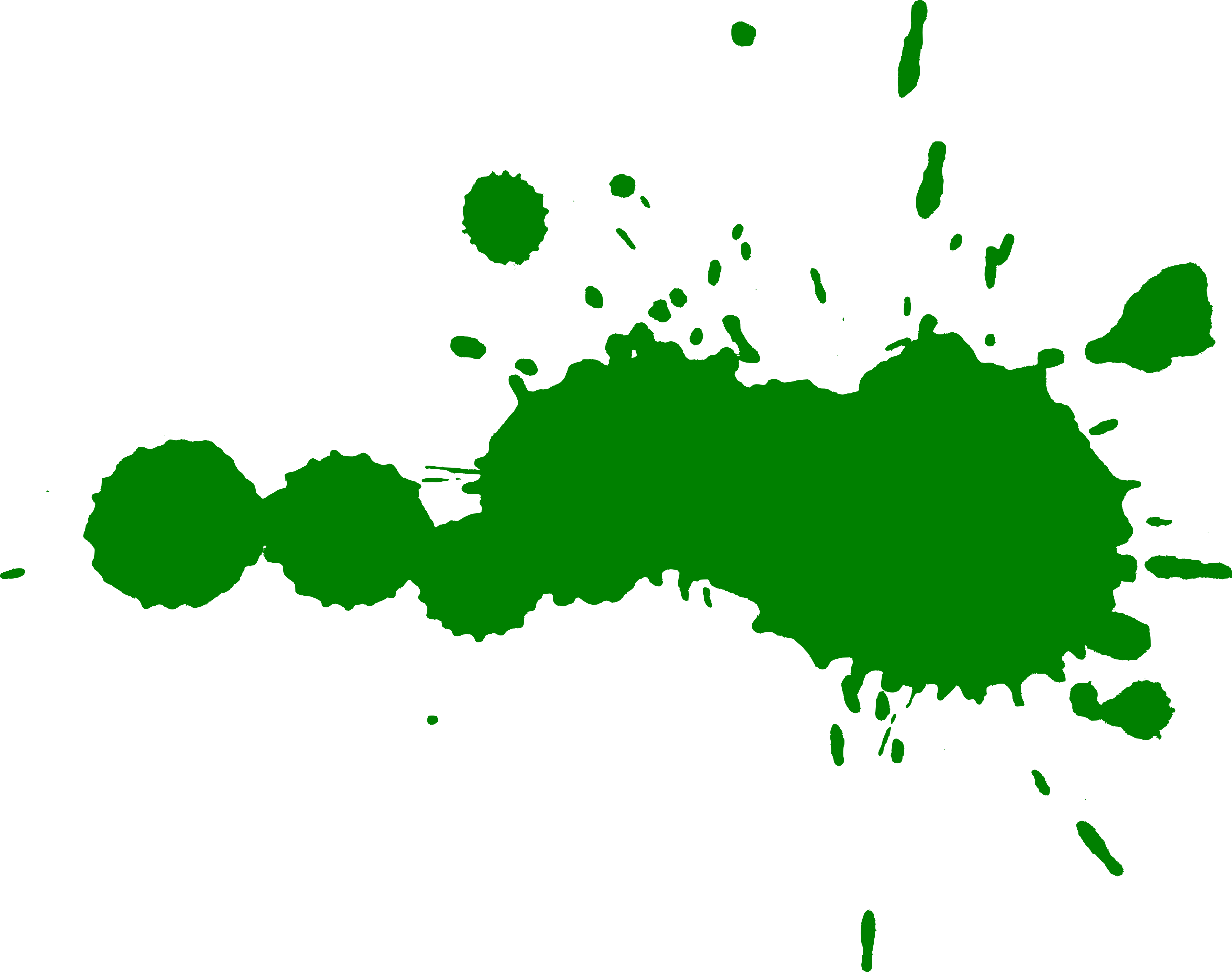 Paintsplatter Paintsplash Splatter Splash Paint Natnat7 - Transparent Green Paint Splash (506x400), Png Download
