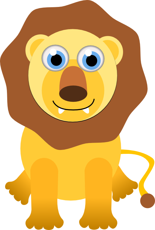 Lion - Lion Animated Png (515x764), Png Download