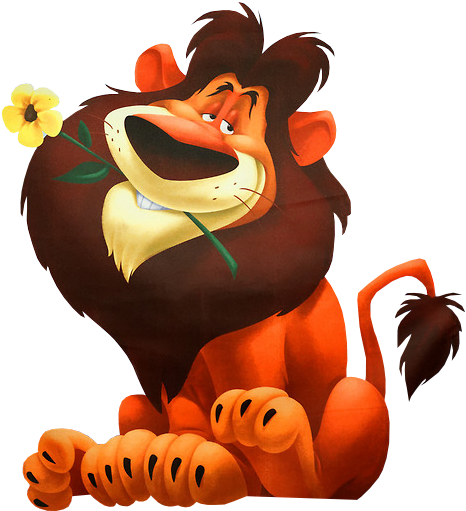 Lambert Lion (500x606), Png Download