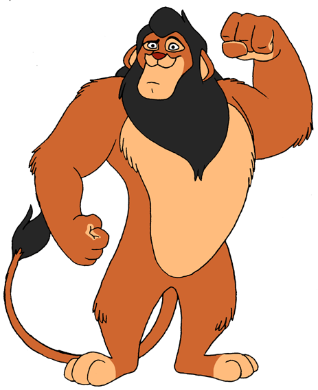 Xiro The Lion - Kairel Noah's Ark (463x569), Png Download