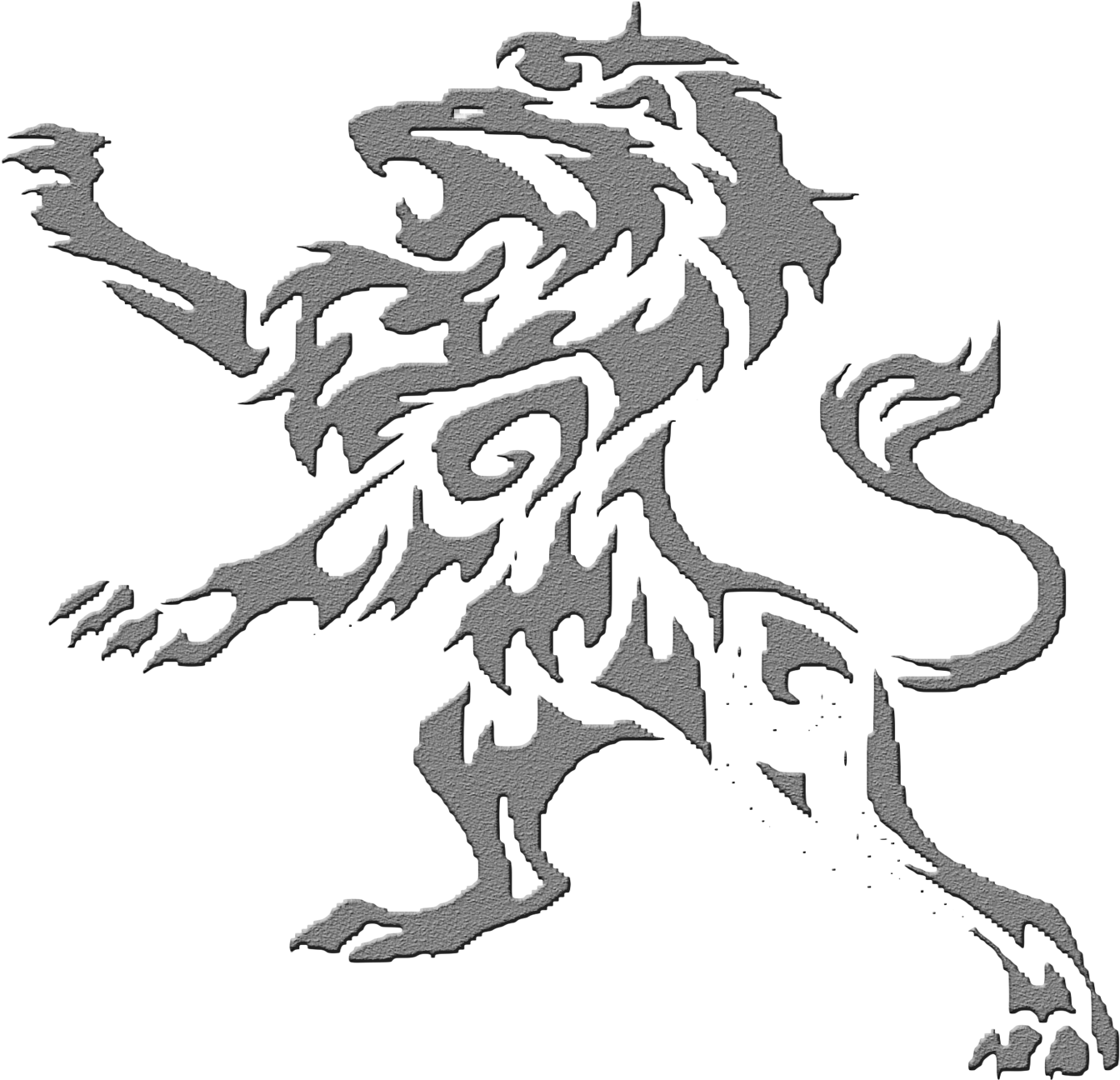 By Radheshyam Prajapat - Tribal Lion Tattoo (1440x1296), Png Download