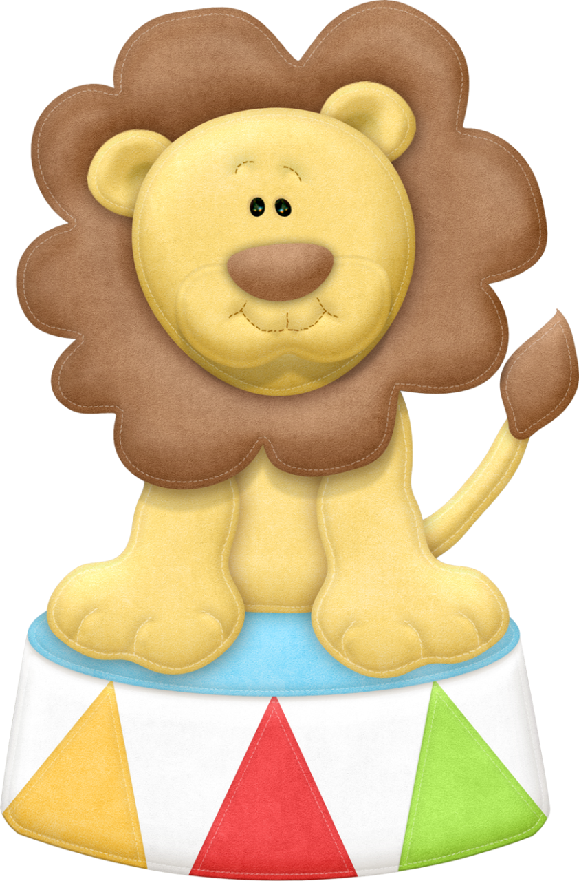 Фотки Lion Clipart, Big Top, Clowning Around, Circus - Lion For Circus Clip Art (842x1280), Png Download